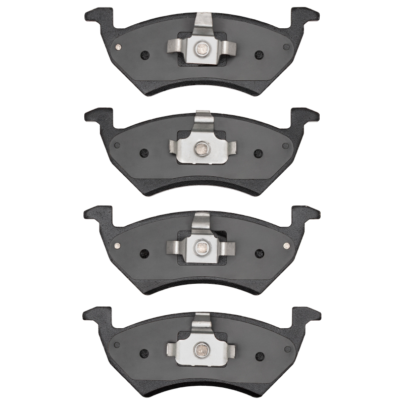 Volkswagen Gol Sedan Brake Pads - Front - R1 Concepts - Semi Met - `10-`13